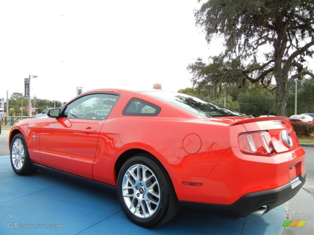 Race Red 2012 Ford Mustang V6 Premium Coupe Exterior Photo #73552136