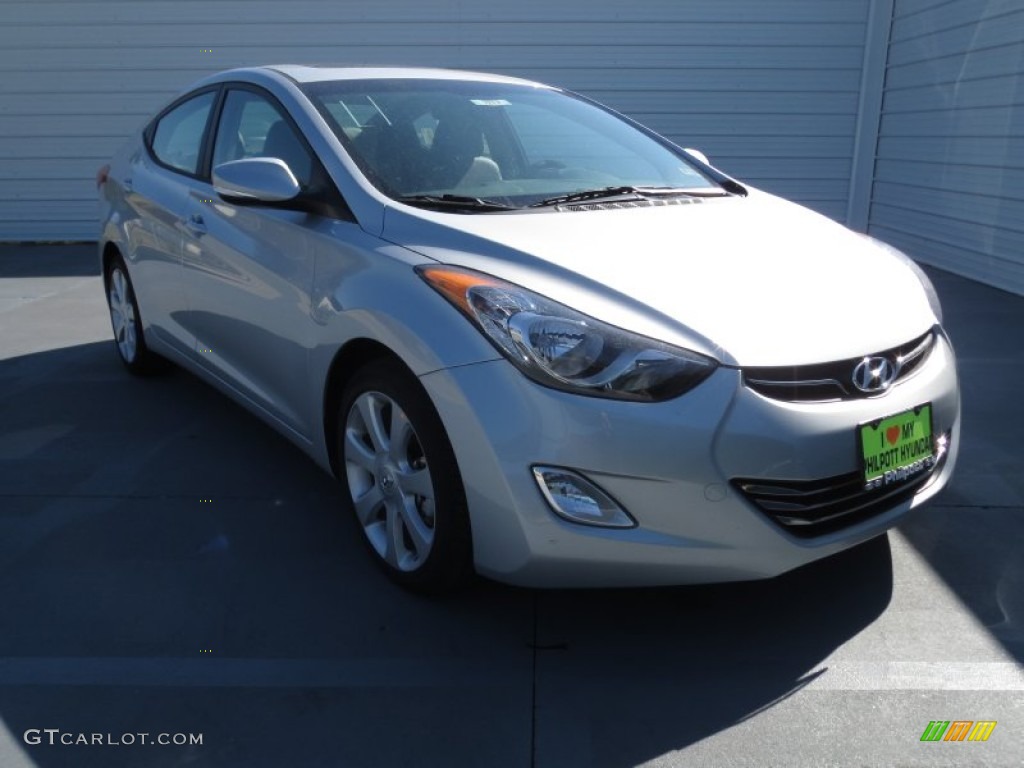 2013 Elantra Limited - Silver / Gray photo #1