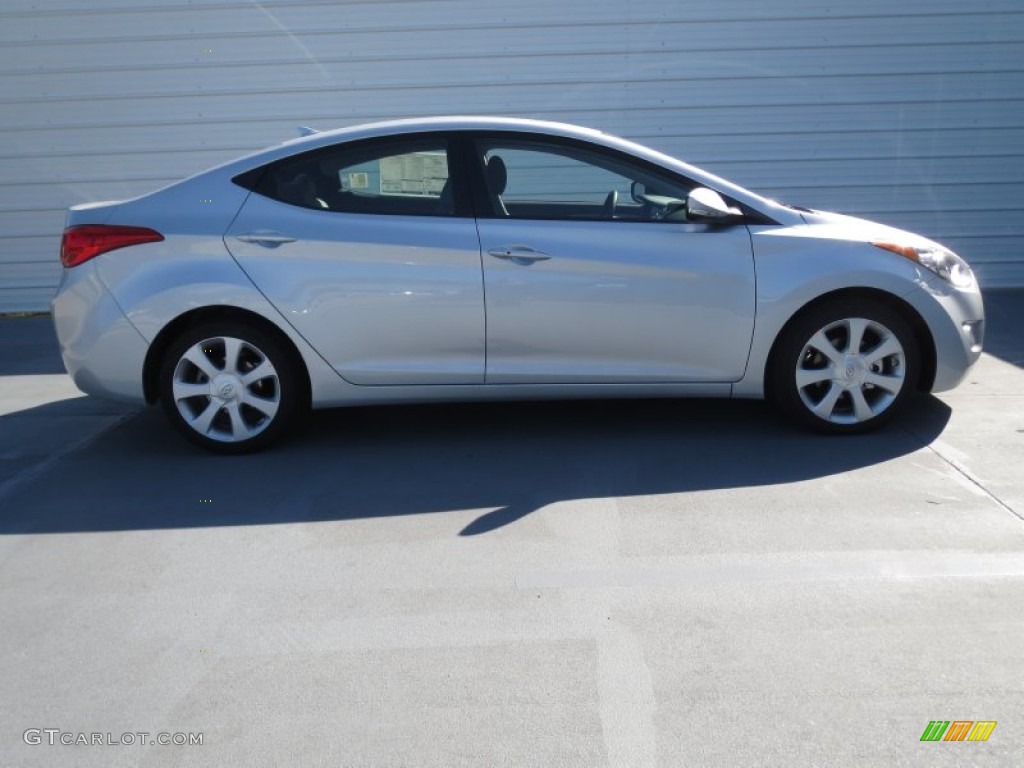 2013 Elantra Limited - Silver / Gray photo #2