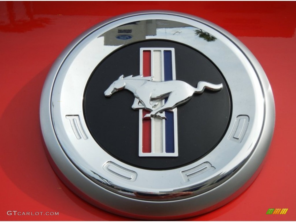 2012 Mustang V6 Premium Coupe - Race Red / Charcoal Black photo #9