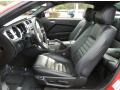 Charcoal Black Front Seat Photo for 2012 Ford Mustang #73552358