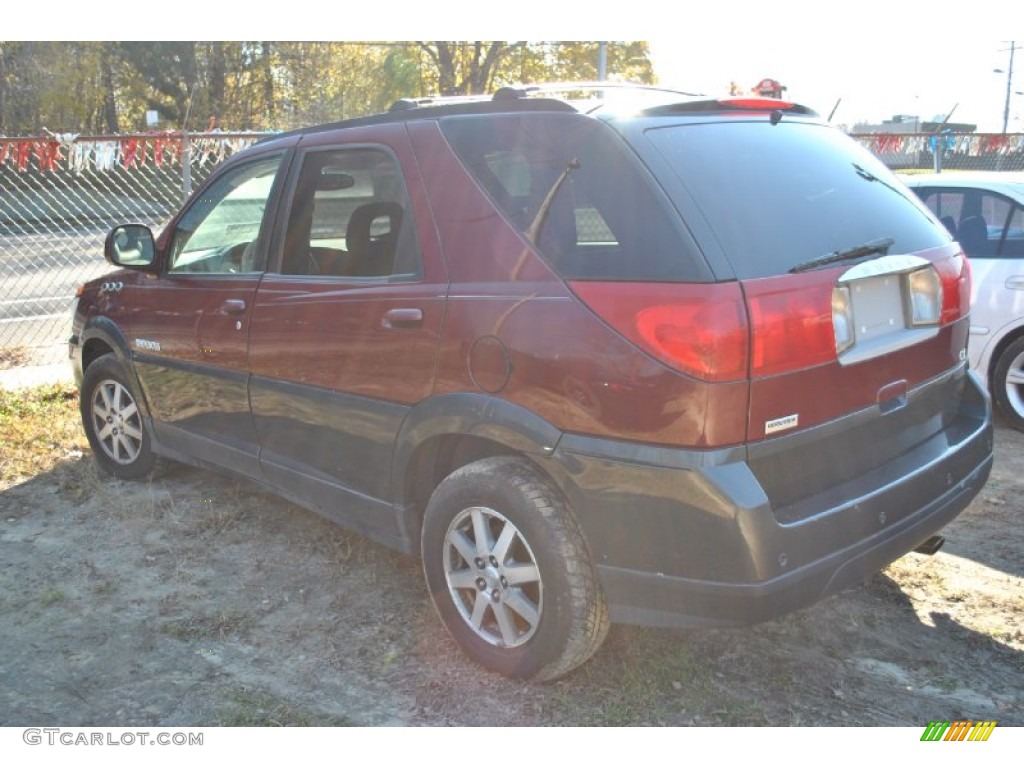 2002 Rendezvous CXL AWD - Medium Red / Dark Gray photo #3