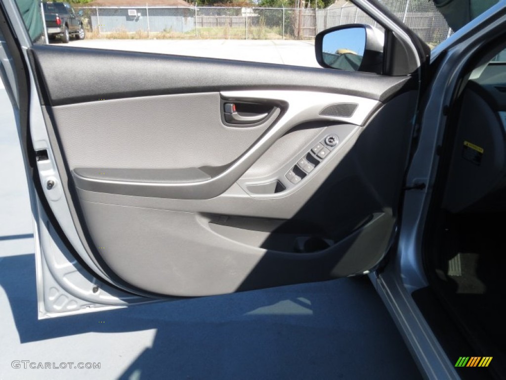 2013 Elantra Limited - Silver / Gray photo #21