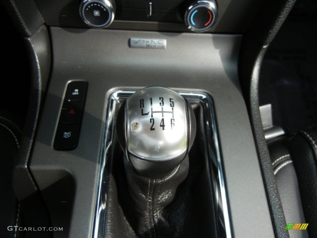 2012 Ford Mustang V6 Premium Coupe Transmission Photos