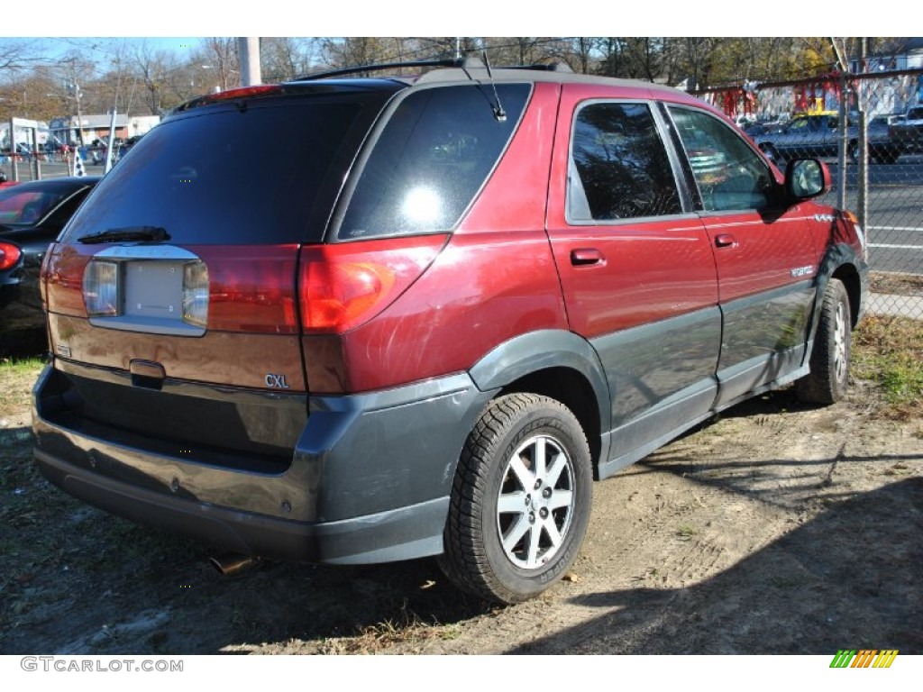 2002 Rendezvous CXL AWD - Medium Red / Dark Gray photo #5