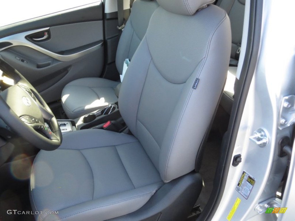 2013 Elantra Limited - Silver / Gray photo #22