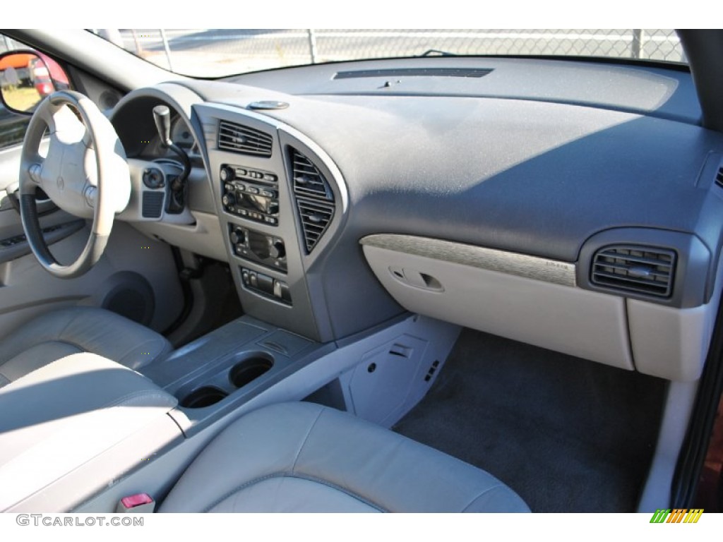 2002 Rendezvous CXL AWD - Medium Red / Dark Gray photo #8