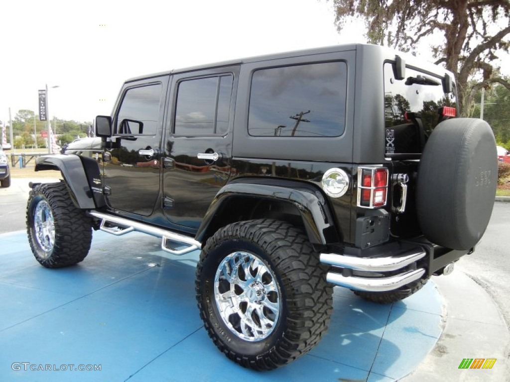 Black 2011 Jeep Wrangler Unlimited Sahara 4x4 Exterior Photo #73552778