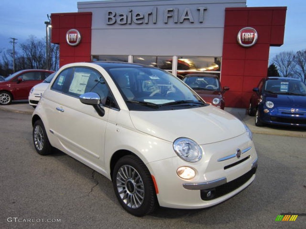 Bianco Perla (Pearl White) Fiat 500