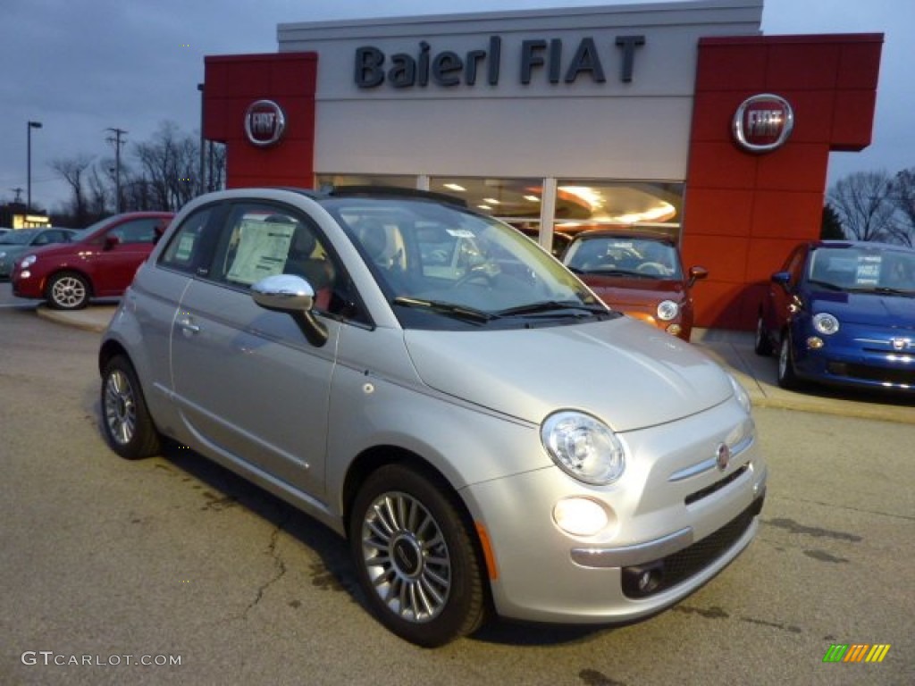 Argento (Silver) Fiat 500