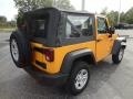 Dozer Yellow 2012 Jeep Wrangler Sport 4x4 Exterior