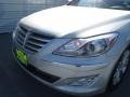 2012 Platinum Silver Metallic Hyundai Genesis 3.8 Sedan  photo #9