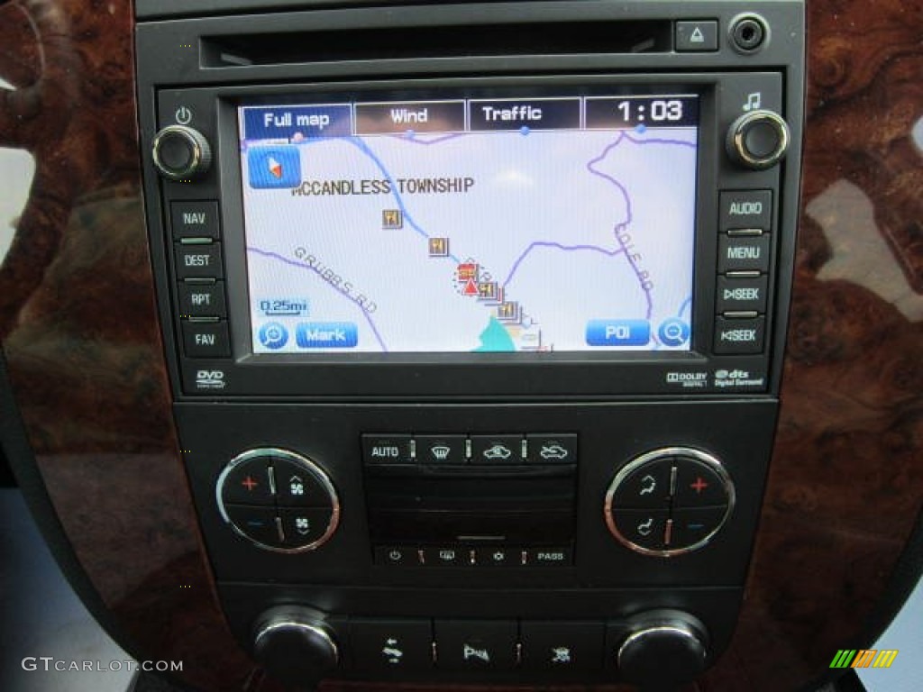 2011 Avalanche LTZ 4x4 - Imperial Blue Metallic / Ebony photo #19