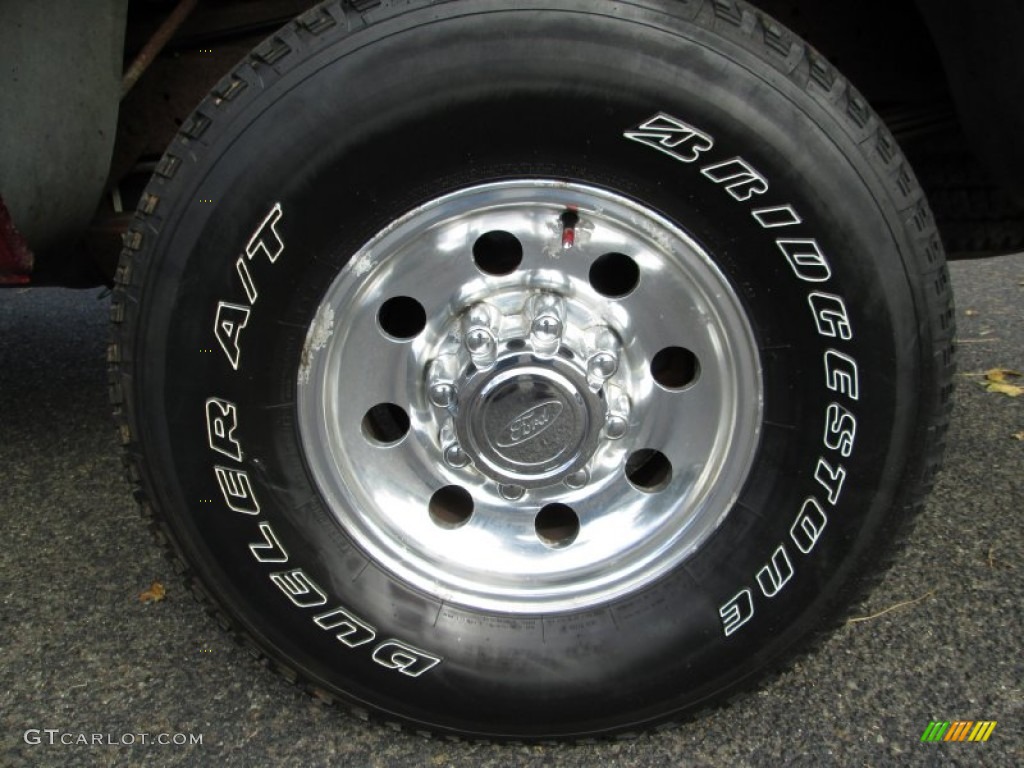 2001 Ford F250 Super Duty XLT Super Crew 4x4 Wheel Photos