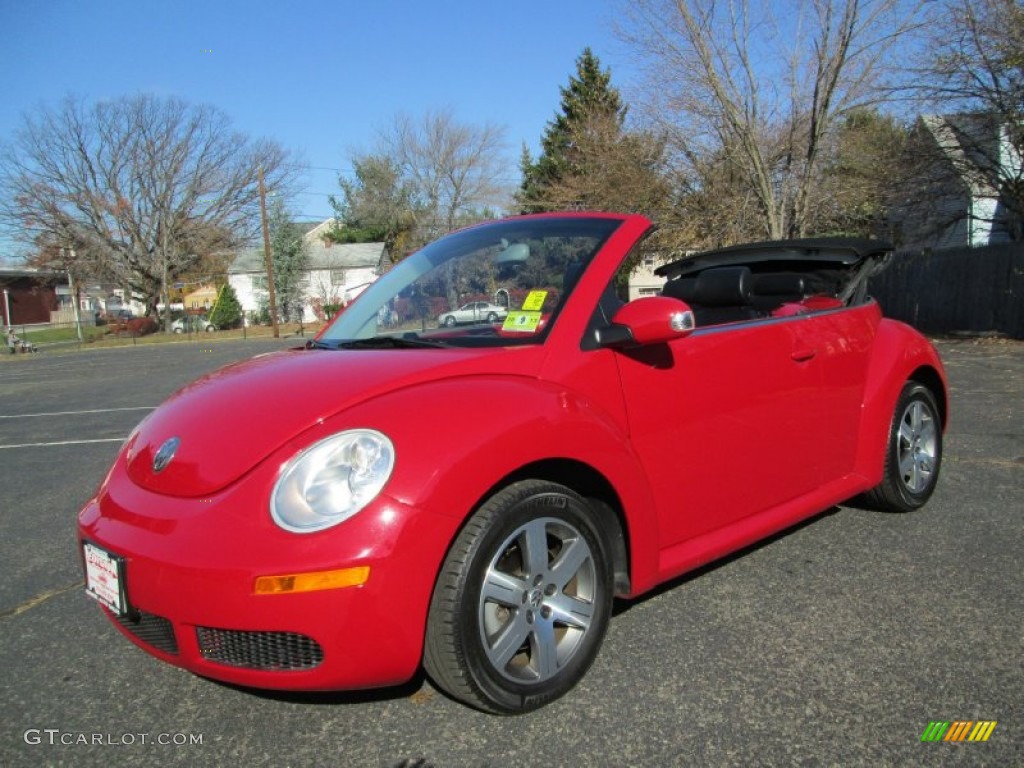 Salsa Red 2006 Volkswagen New Beetle 2.5 Convertible Exterior Photo #73555003