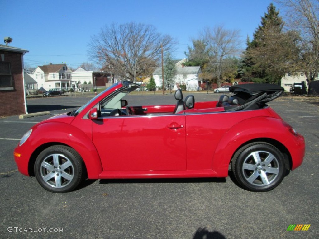 Salsa Red 2006 Volkswagen New Beetle 2.5 Convertible Exterior Photo #73555023