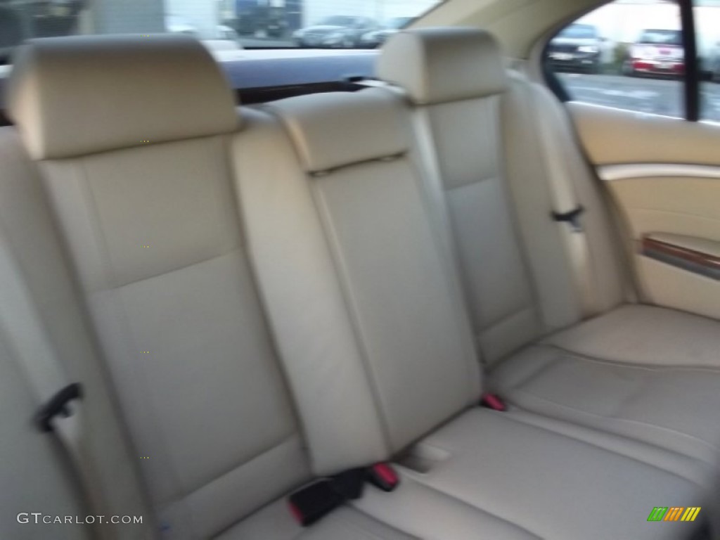 2007 7 Series 750Li Sedan - Michigan Blue Metallic / Cream Beige photo #17
