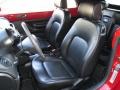 2006 Volkswagen New Beetle Black Interior Front Seat Photo