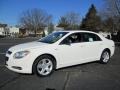 White - Malibu LS Sedan Photo No. 1