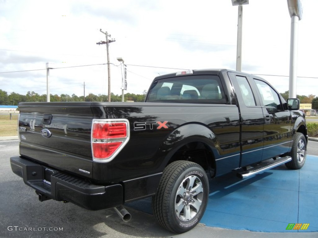 Tuxedo Black Metallic 2013 Ford F150 STX SuperCab Exterior Photo #73556142