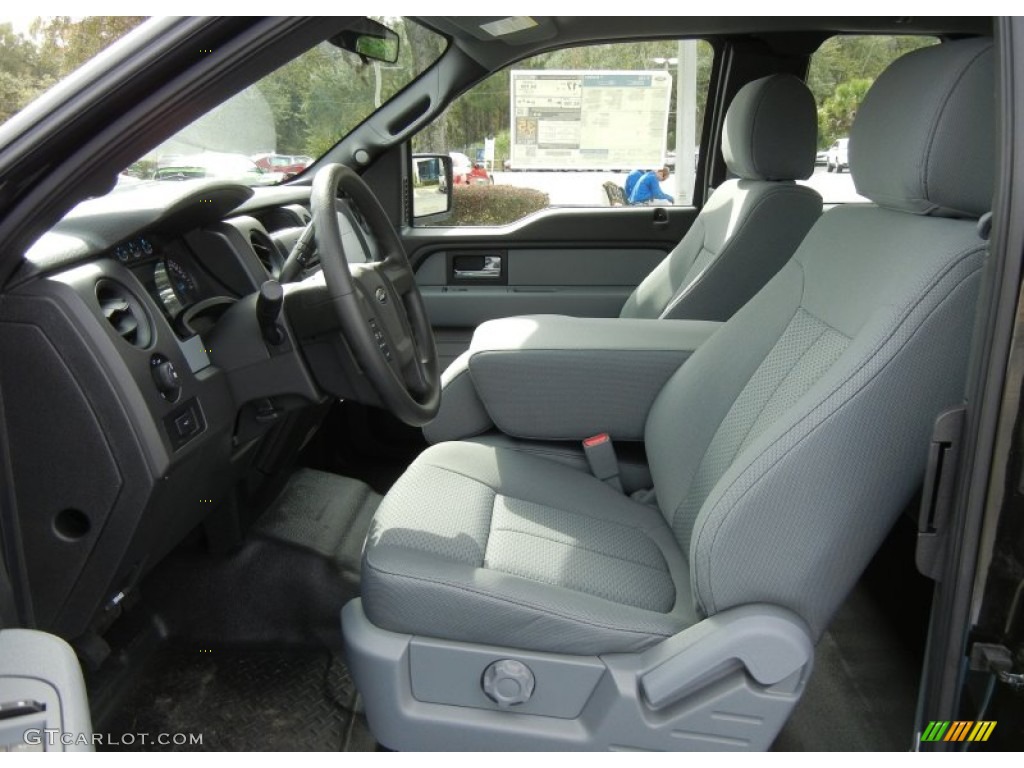 2013 Ford F150 STX SuperCab Front Seat Photo #73556201