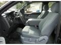 Steel Gray Front Seat Photo for 2013 Ford F150 #73556201