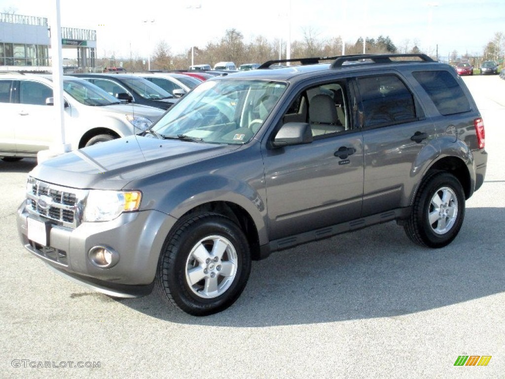 2009 Escape XLT V6 - Sterling Grey Metallic / Stone photo #9