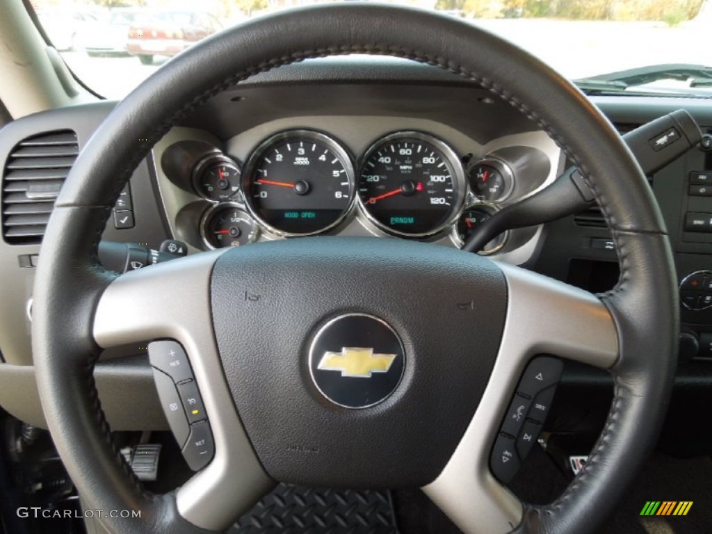 2010 Silverado 1500 LT Extended Cab - Imperial Blue Metallic / Ebony photo #14