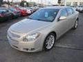 Gold Mist Metallic 2009 Chevrolet Malibu LTZ Sedan Exterior