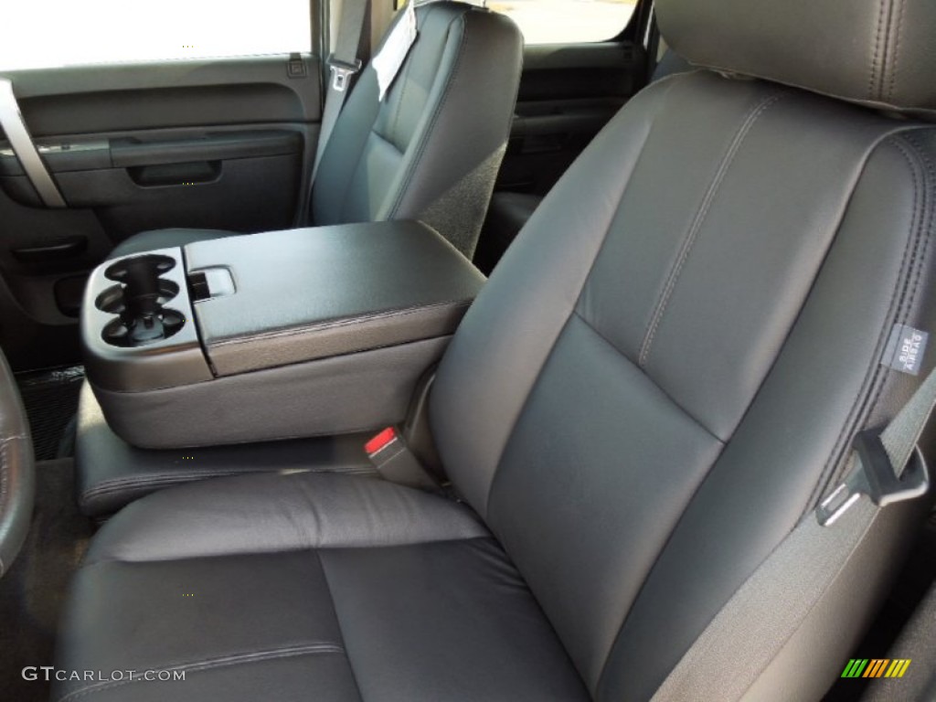 2010 Silverado 1500 LT Crew Cab - Summit White / Ebony photo #9