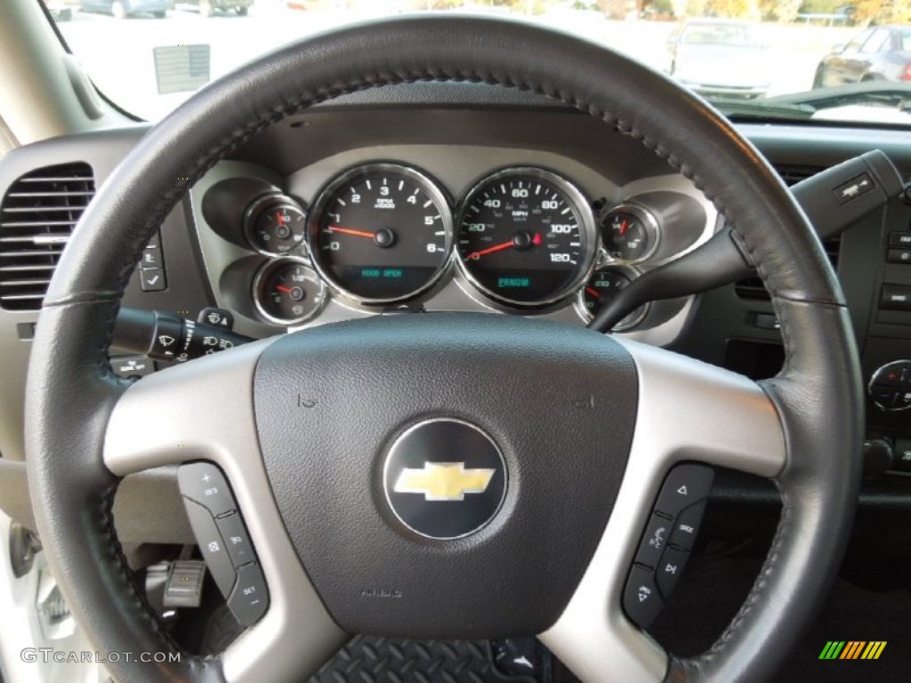 2010 Silverado 1500 LT Crew Cab - Summit White / Ebony photo #14