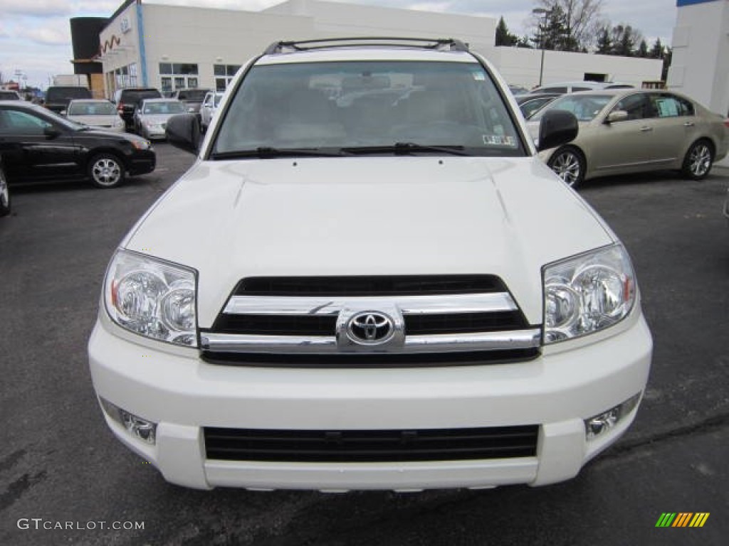 2005 4Runner SR5 4x4 - Natural White / Stone photo #2