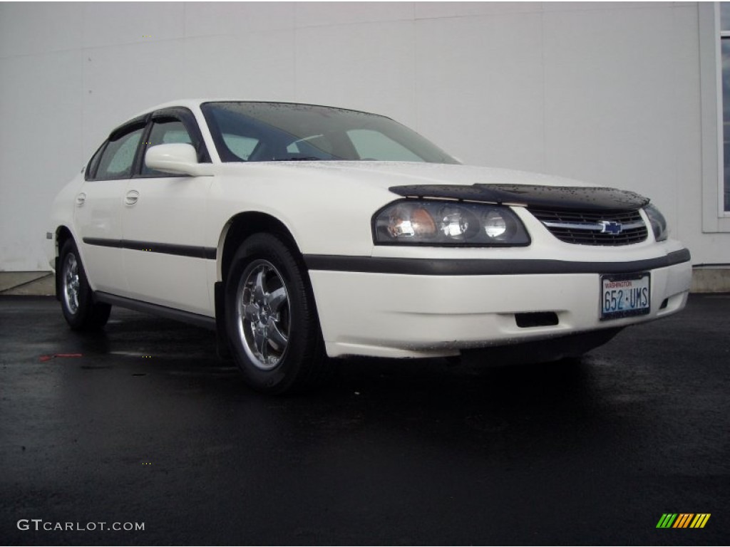 2004 Impala  - White / Neutral Beige photo #1