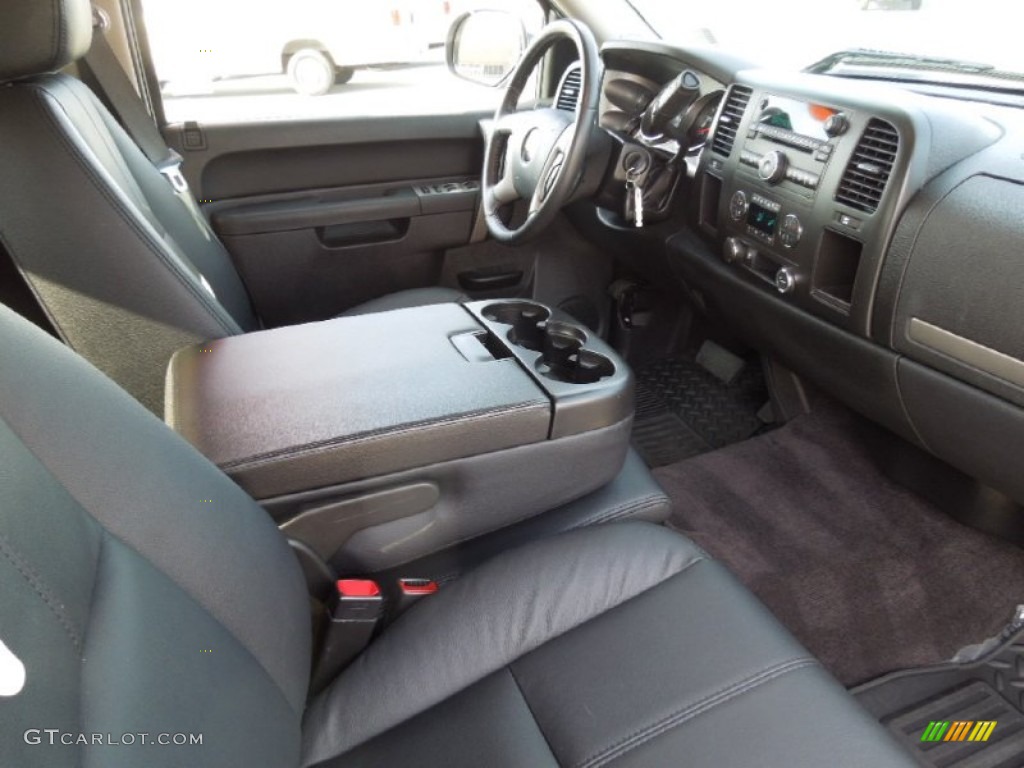 2010 Silverado 1500 LT Crew Cab - Summit White / Ebony photo #24