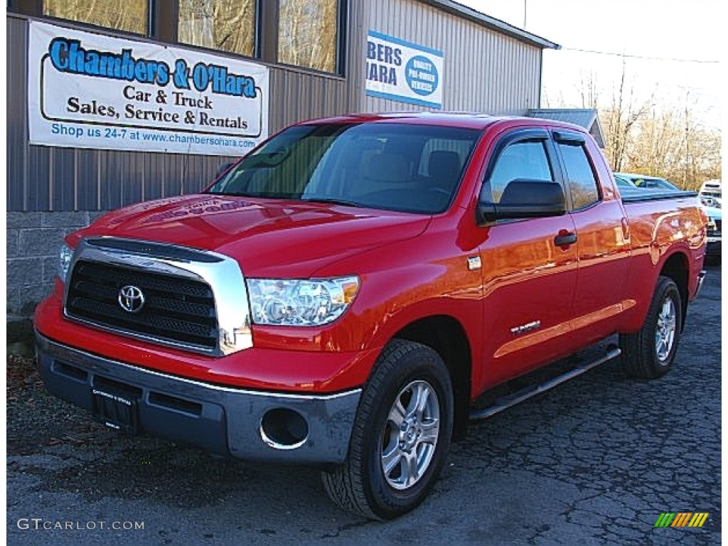 Radiant Red Toyota Tundra