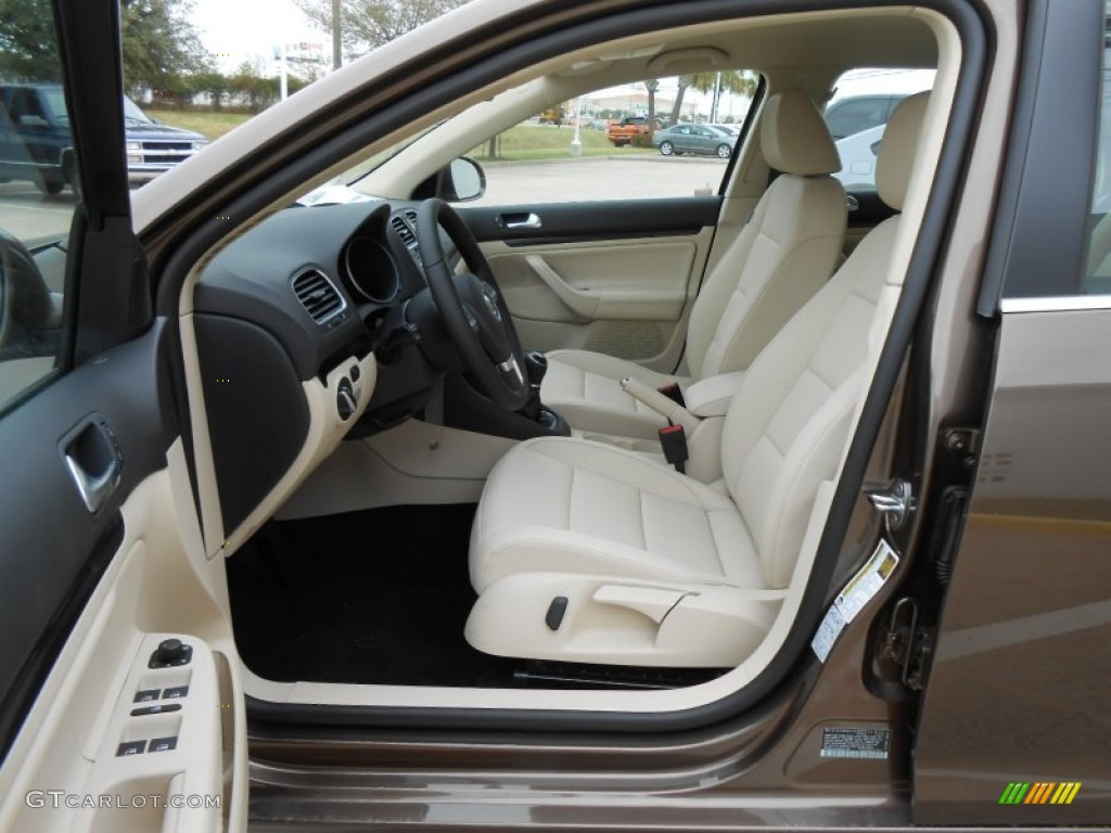 Cornsilk Beige Interior 2013 Volkswagen Jetta TDI SportWagen Photo #73558913