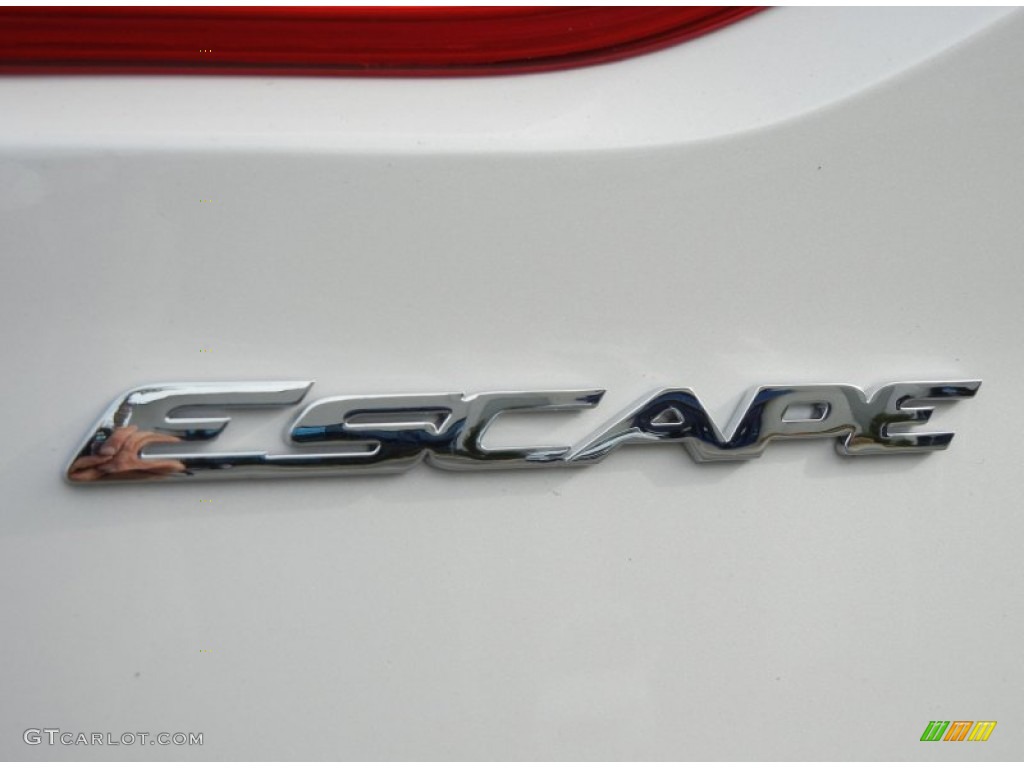 2013 Escape SEL 1.6L EcoBoost - White Platinum Metallic Tri-Coat / Medium Light Stone photo #4