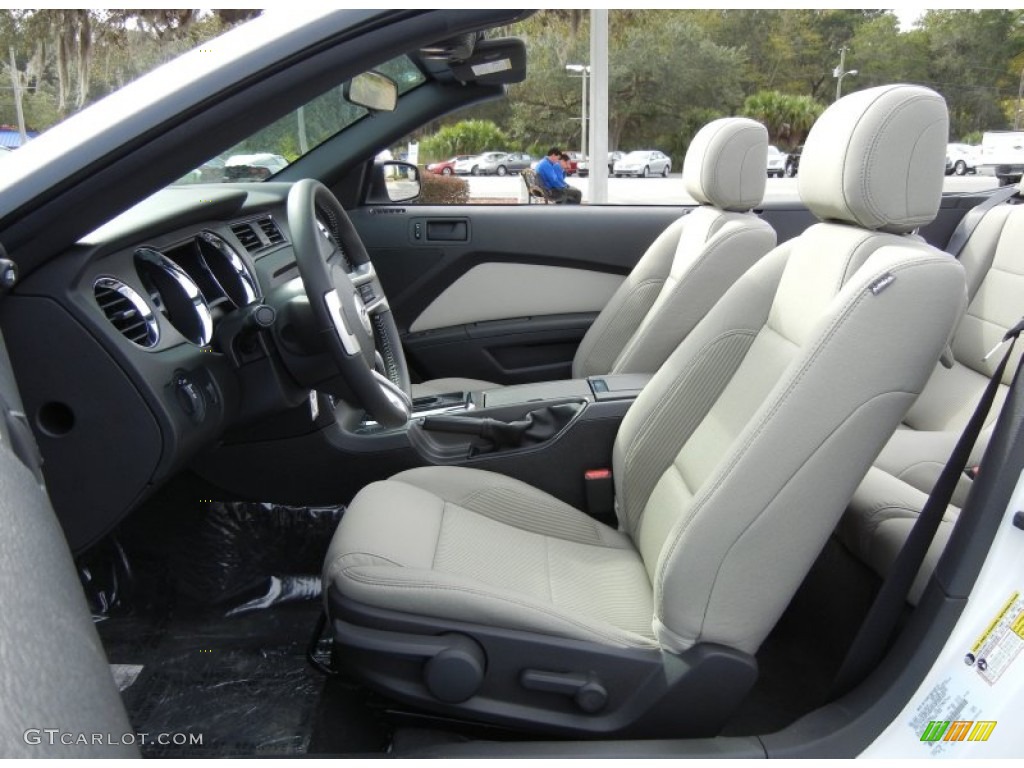 2013 Ford Mustang V6 Convertible Front Seat Photo #73559606