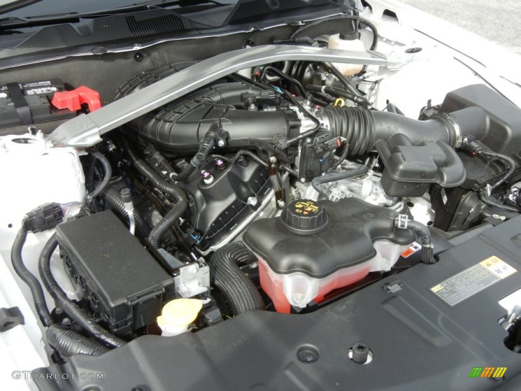 2013 Ford Mustang V6 Convertible 3.7 Liter DOHC 24-Valve Ti-VCT V6 Engine Photo #73559722