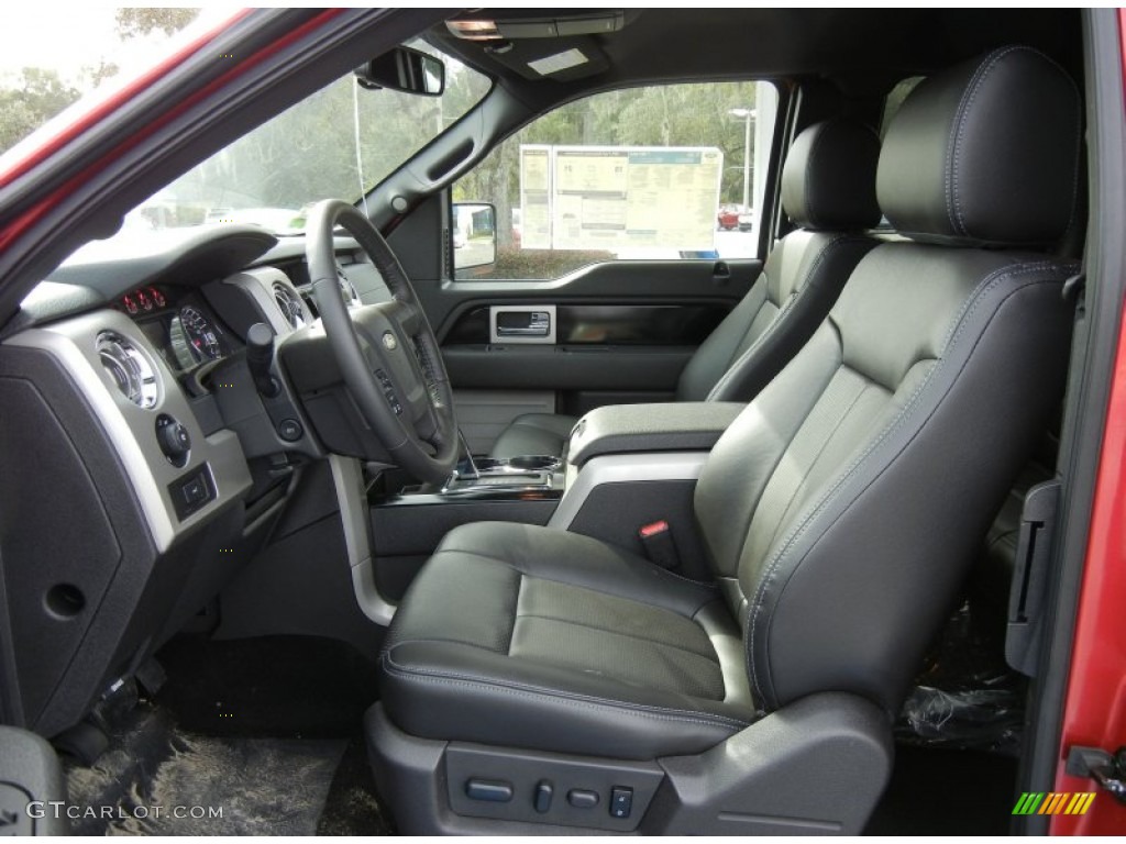 2012 Ford F150 FX4 SuperCab 4x4 Front Seat Photo #73560107