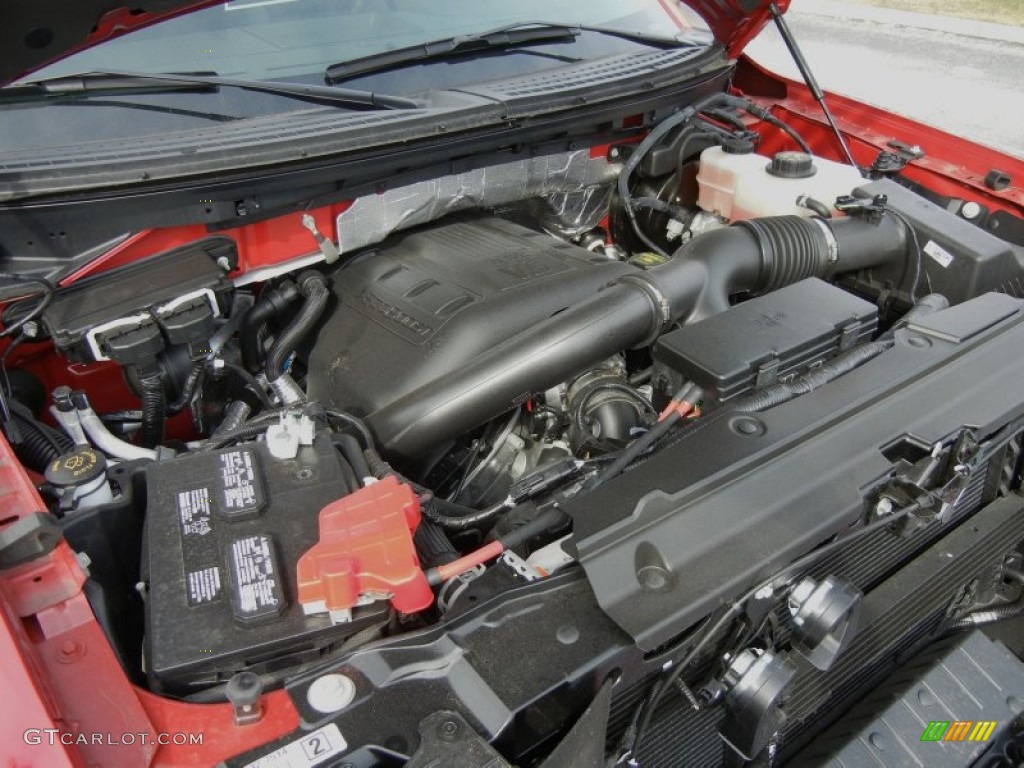 2012 Ford F150 FX4 SuperCab 4x4 Engine Photos