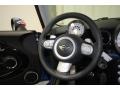 Blue/Carbon Black 2008 Mini Cooper S Clubman Steering Wheel