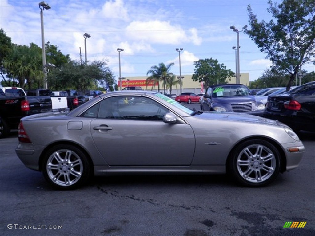 2004 SLK 320 Roadster - Pewter Metallic / Charcoal photo #18