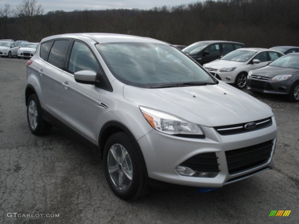 2013 Escape SE 1.6L EcoBoost 4WD - Ingot Silver Metallic / Charcoal Black photo #2