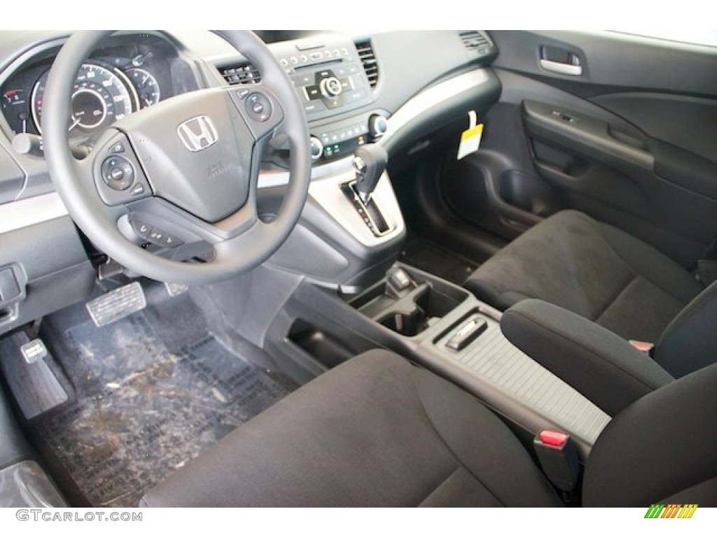 Black Interior 2013 Honda CR-V LX Photo #73561754