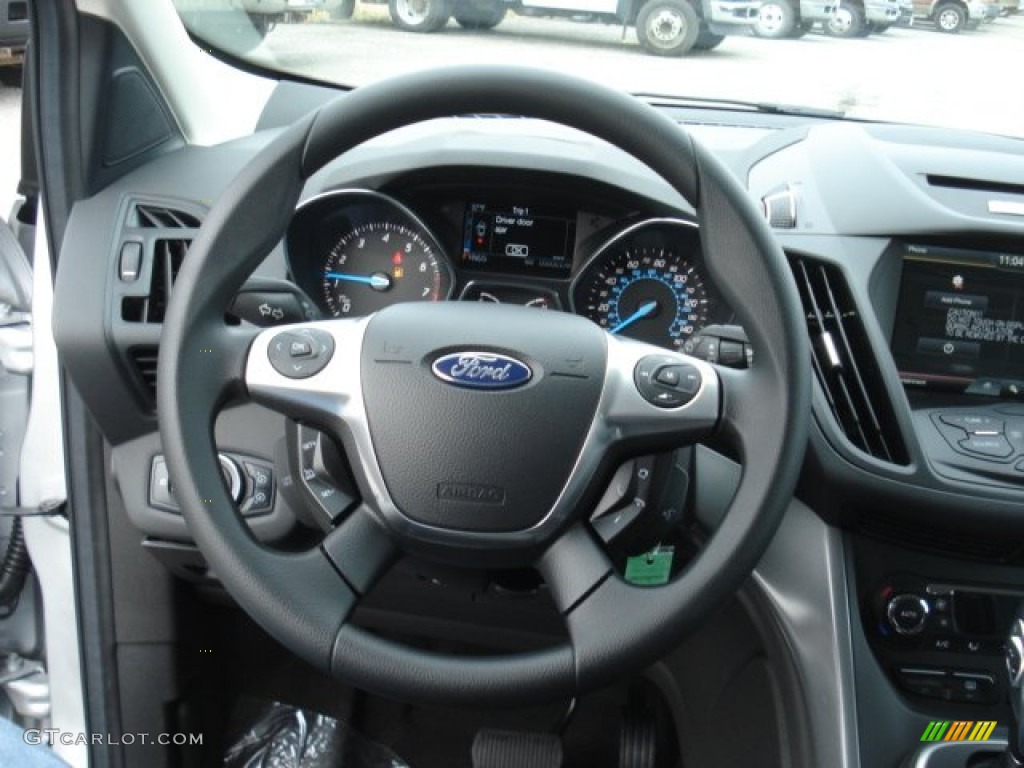 2013 Escape SE 1.6L EcoBoost 4WD - Ingot Silver Metallic / Charcoal Black photo #18