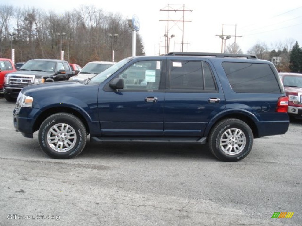 2013 Expedition XLT 4x4 - Blue Jeans / Stone photo #5
