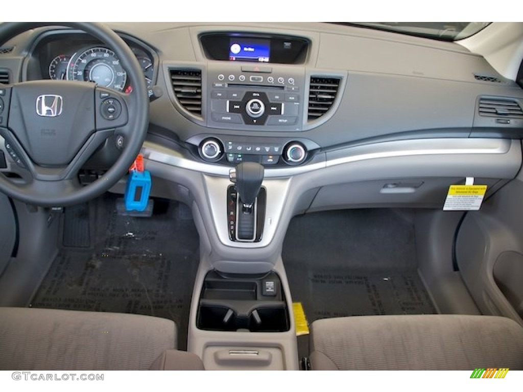 2013 Honda CR-V LX Gray Dashboard Photo #73562195