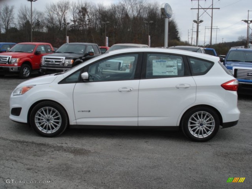 Oxford White 2013 Ford C-Max Hybrid SE Exterior Photo #73562402