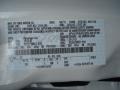 YZ: Oxford White 2013 Ford C-Max Hybrid SE Color Code